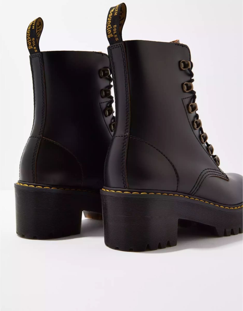 Bottes American Eagle Leona Plateforme Noir Femme | XHD-76369195